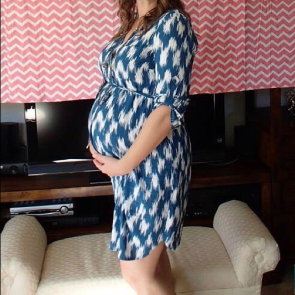 A Pea in the Pod maternity dress